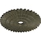 Ekena Millwork Eryn Ceiling Medallion (Fits Canopies up to 4"), 24 3/4"OD x 3 1/4"ID x 1 7/8"P, Witch Hazel CM24ENWHF - alternate 3